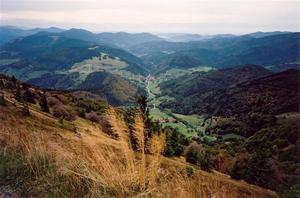 View of Vallee from Belchen