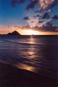 Sunset, Santa Lucia