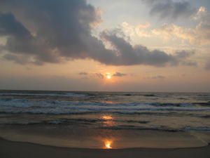 Adyar Beach, Chennai, India