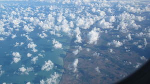 From the plane