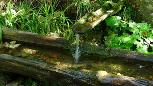 Fountain near Haus Sonne