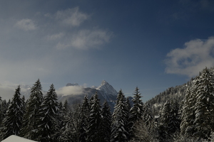 Winter view, Rougemont